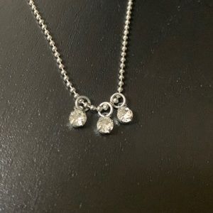 💚 3 for $10 💚 ▪️ TIME & TRU ▪️ Silver Anklet with Gemstones